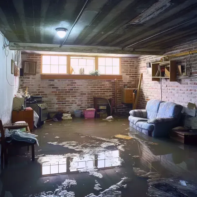 Flooded Basement Cleanup in Newberry, MI